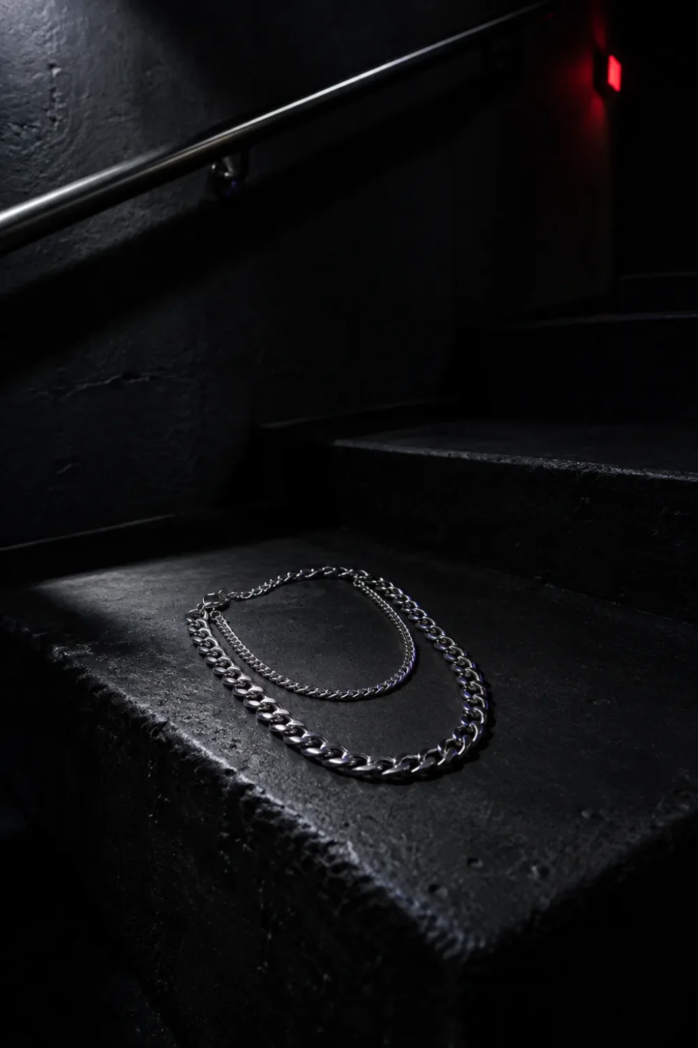 Doubleback Layered Chain Necklace
