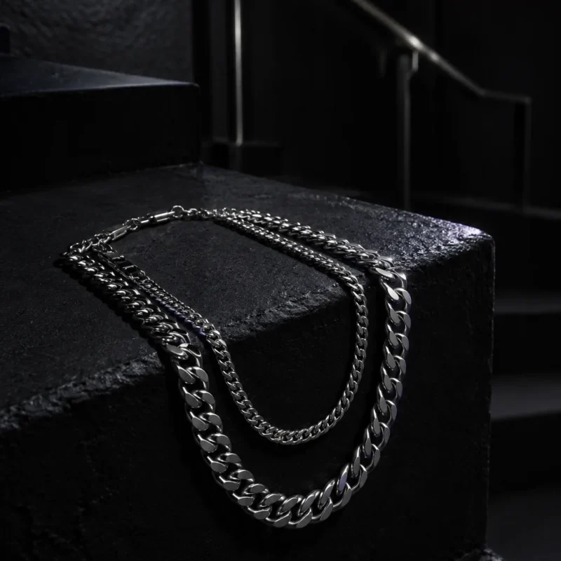 Stacked Curb Chain Set — main product view