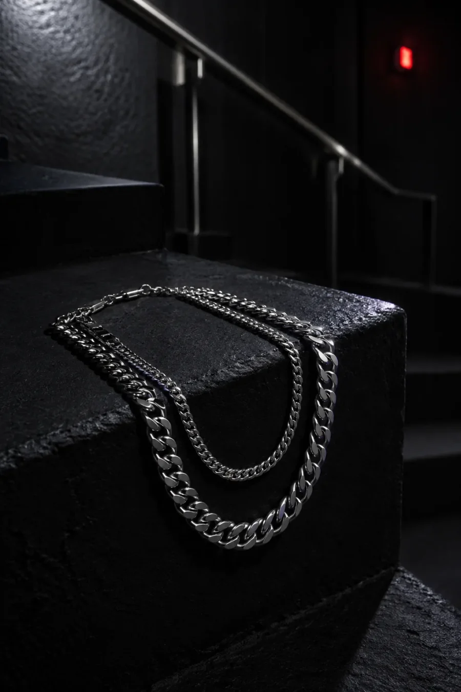 Stacked Curb Chain Set — main product view