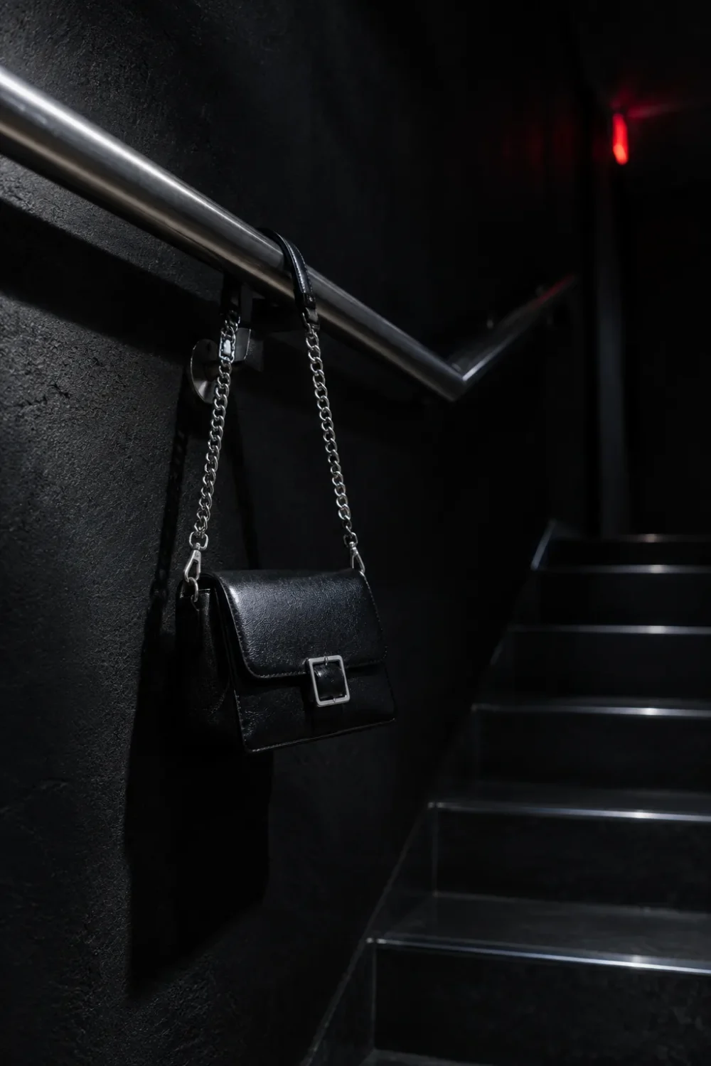 Handrail Square-Buckle Mini Bag