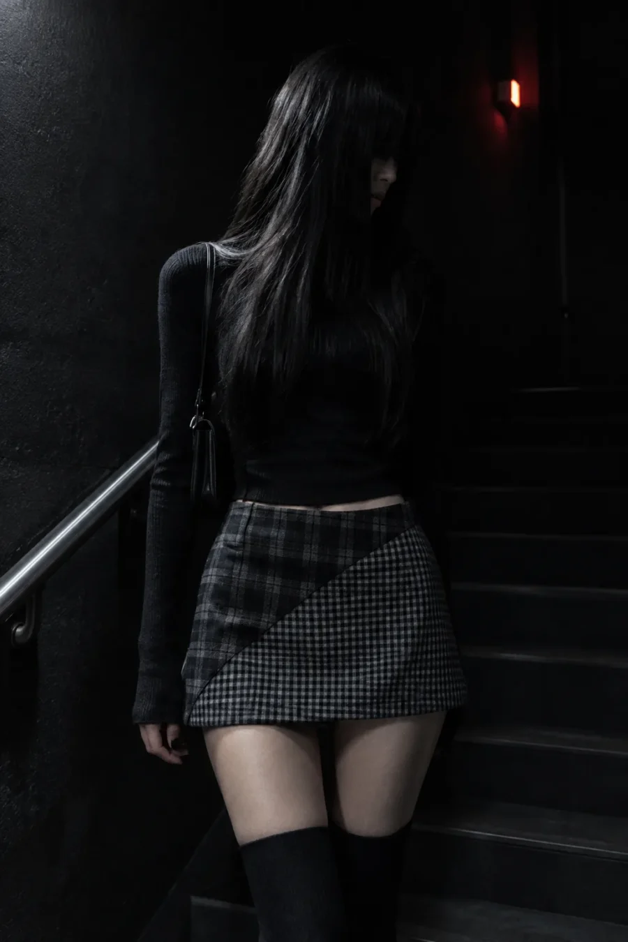 Offcut Spliced Plaid Mini — main product view