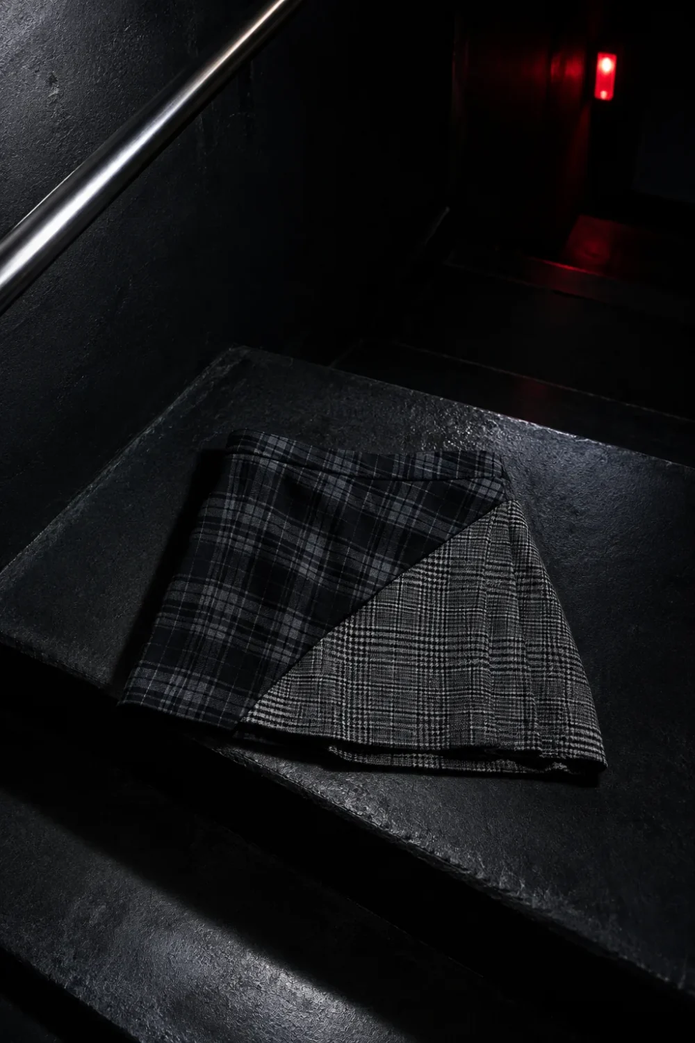 Offcut Spliced Plaid Mini