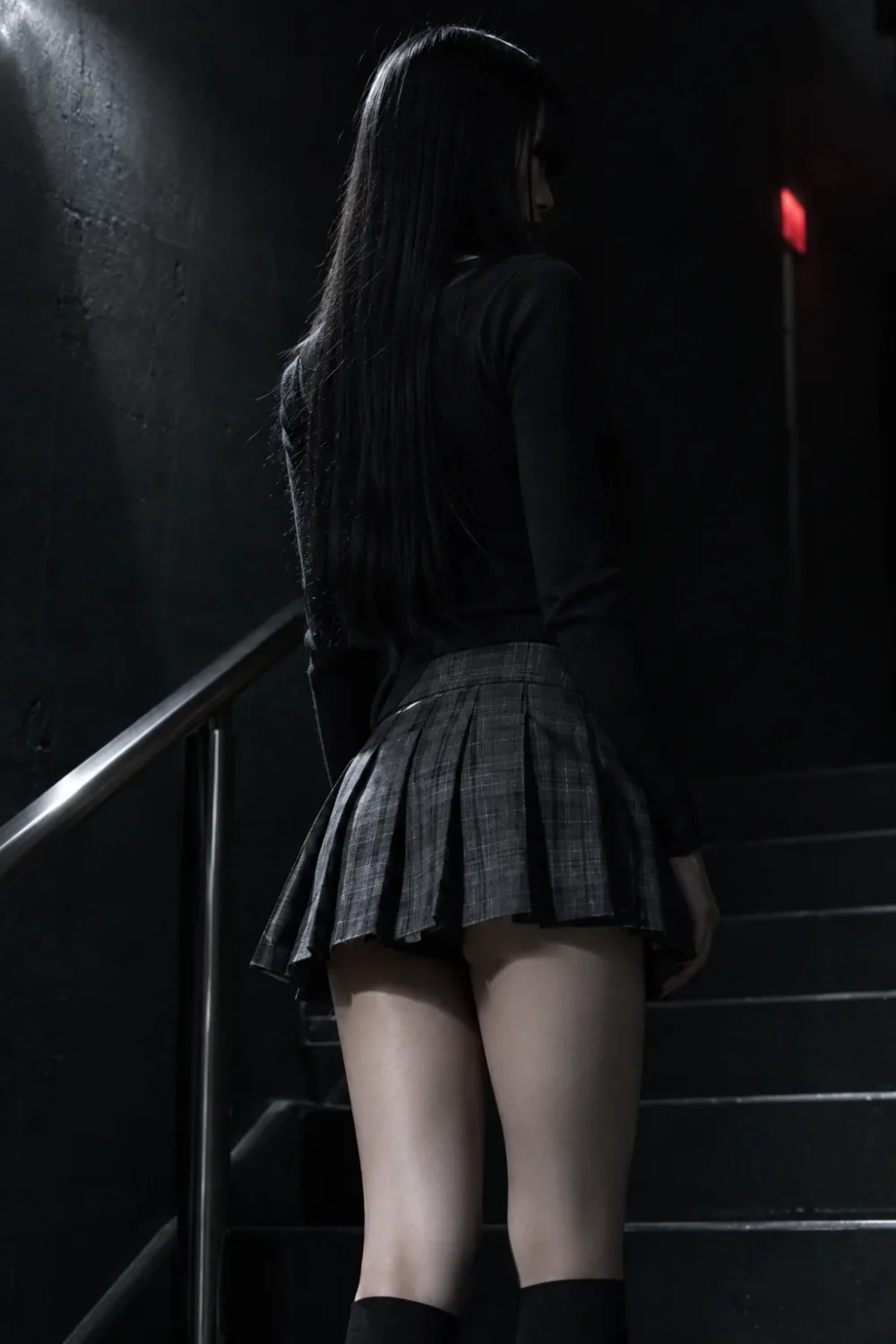 Coldsnap Plaid Pleat Skirt