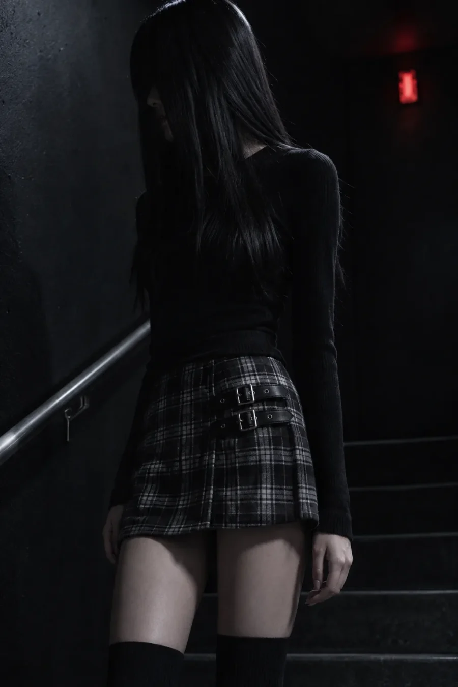 Backstage Plaid Mini with Buckles — main product view